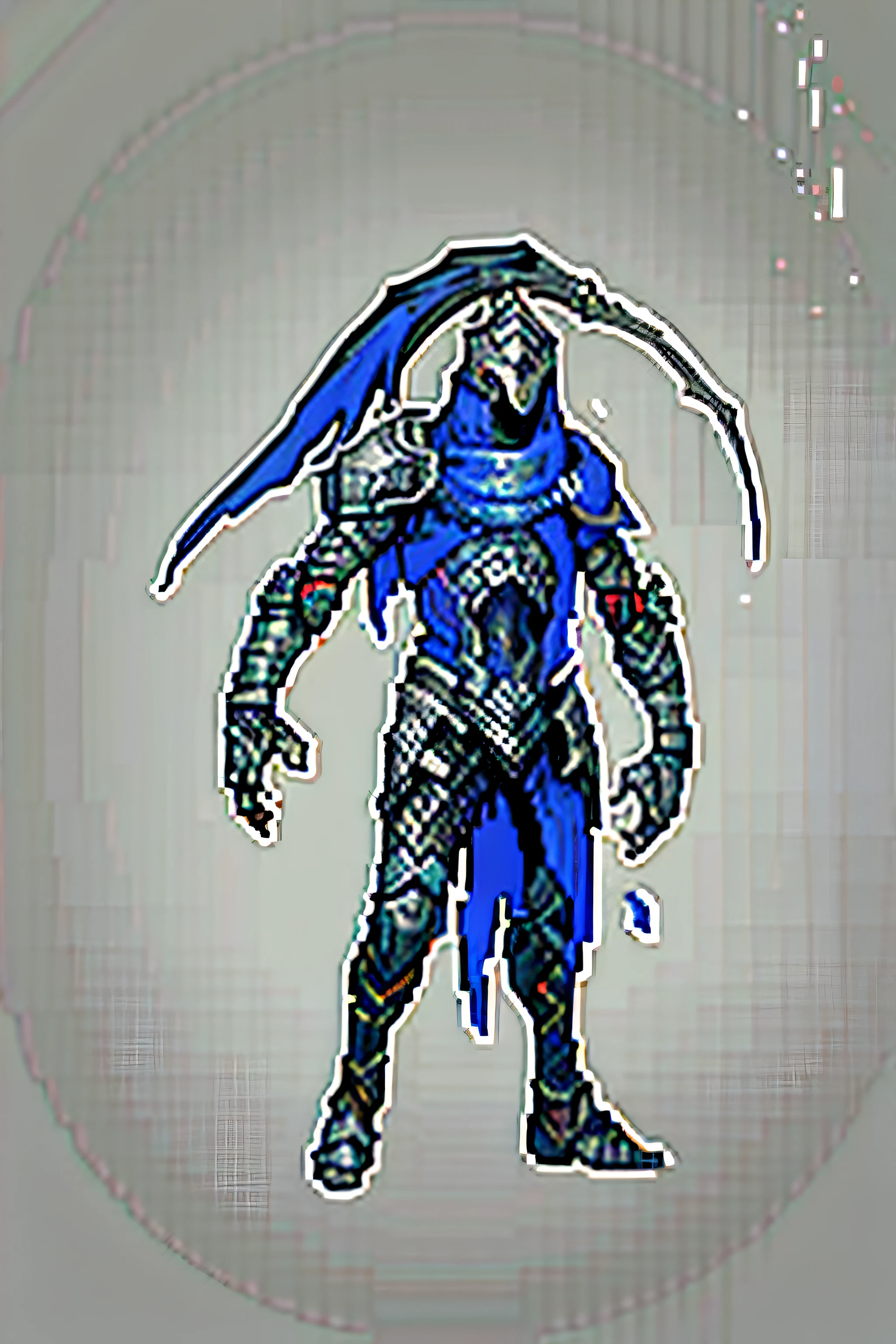 (masterpiece, top quality, best quality), pixel, Artorias pixel art, Artorias,