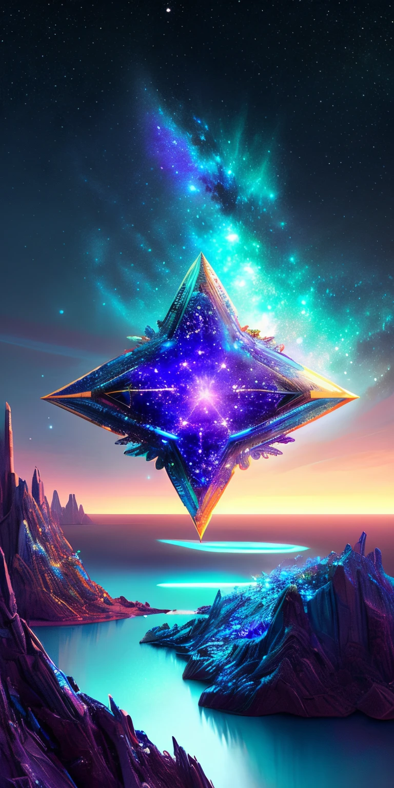 (Starlight Art:1.5),Dreams of happiness,Bright starlight,bismuth,is very beautiful,inspiring,Iridescent,Suggestive digital art,lavishly decorated,Bio-luminescence,ellegance,Picturesque,hyper-detailing,Exquisite;复杂、surreal concept art,aesthetics,Fluency,complex abstract starry sky,professional,tmasterpiece,8K,UHD resolution,Best quality at best,Epic surrealism,epic happy fantasy,epic starlight art,Epic future science fiction art,Epic starlight digital illustration