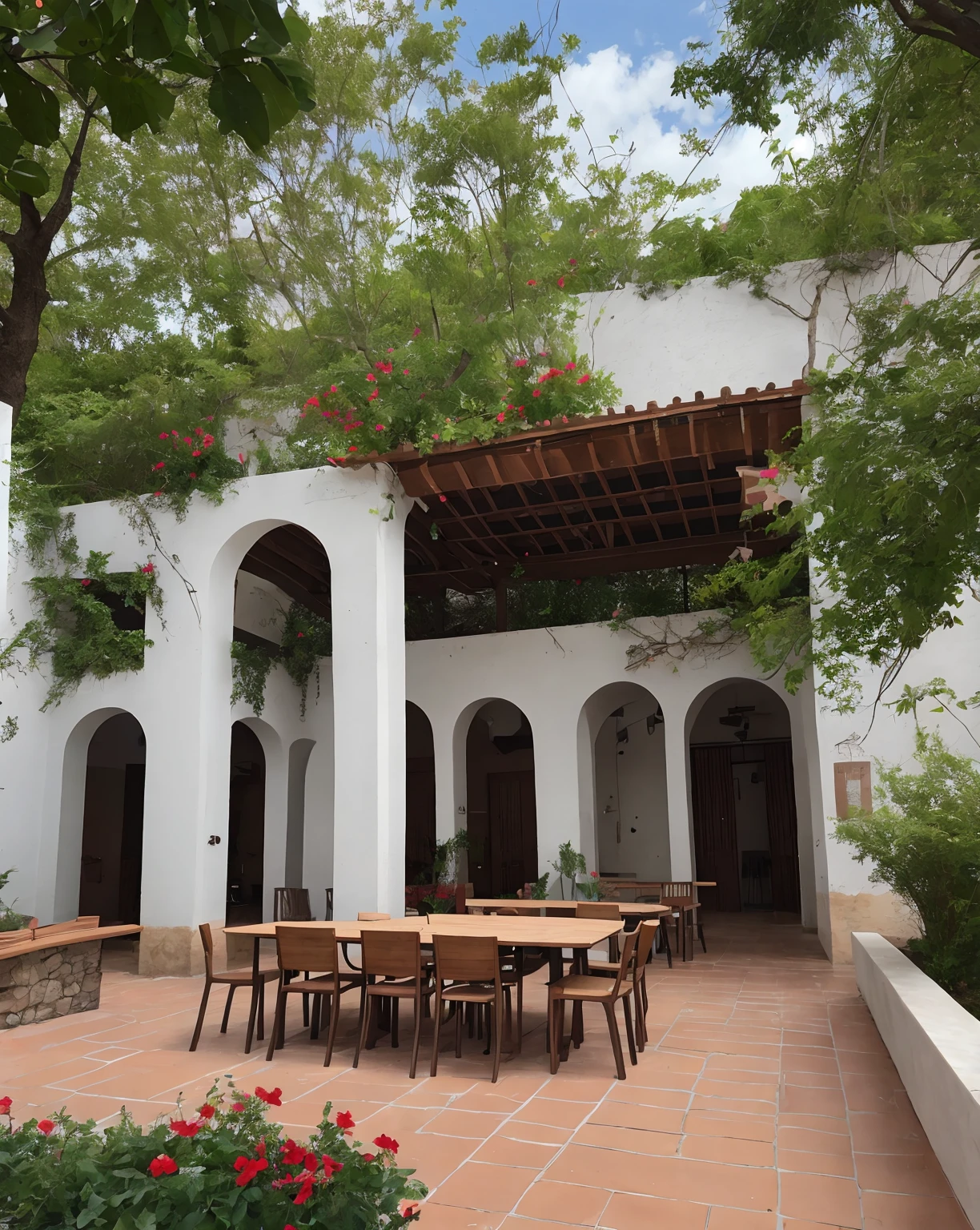 pechos gigantescos,
patio de recreo,