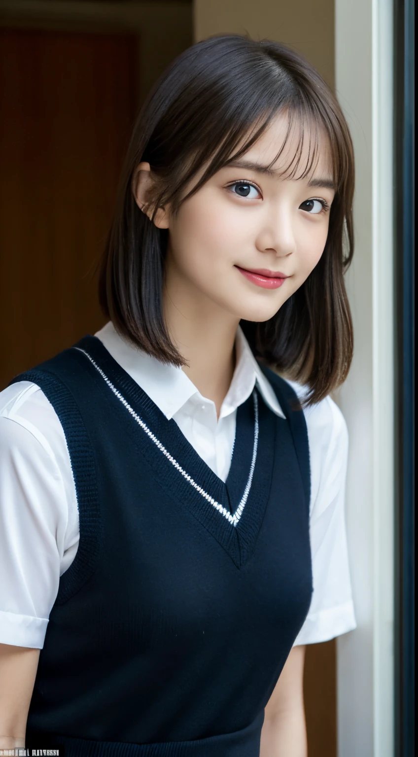 (((32k,high detal,high-detail、masterpiece,Attention to detail,full body Esbian,独奏))),Raw photo & realistic atmosphere,beautiful dark blue eyes,Detailed mouth,Glossy lips,Detailed eyebrows,Eyes drawn in detail with soft white skin that shines in every detail、azure eyes,Very beautiful eyes,Detailed lips、Very beautiful face,Very well-formed face、Lifelike face,shiny beautiful lips, Realistic Young Gravure Idol, very beautiful school girl, ,Moderately beautiful, Young Sensual Gravure Idol, Young Gravure Idol, Beautiful, Cute and sexy18 year old schoolgirl,the whole body is wet,dripped out,with a flushed face,Incredibly beautiful18-year-old girl,short-cut,Brown shiny hair,Hair is wet,Dripping water,dripping,(M-shaped legs spreading in classroom,Lorena beautiful 18 year old schoolgirl,The skirt is flipped up,I see underwear:1.7),(Black pantyhose,Beautiful fece,Looking at the camera:1.6),(Black schoolgirl uniform chest is languidly open,darkness,Very dark,Pitch-black classroom with no lights on,Illuminate the subject with a flashlight,spot light:1.6),(A sexy,well-shaped breasts,,Mature body, I'm anxious and about to cry,Moist eyes,cold smile,glareing,The glaring face is also beautiful:1.5)、a smile