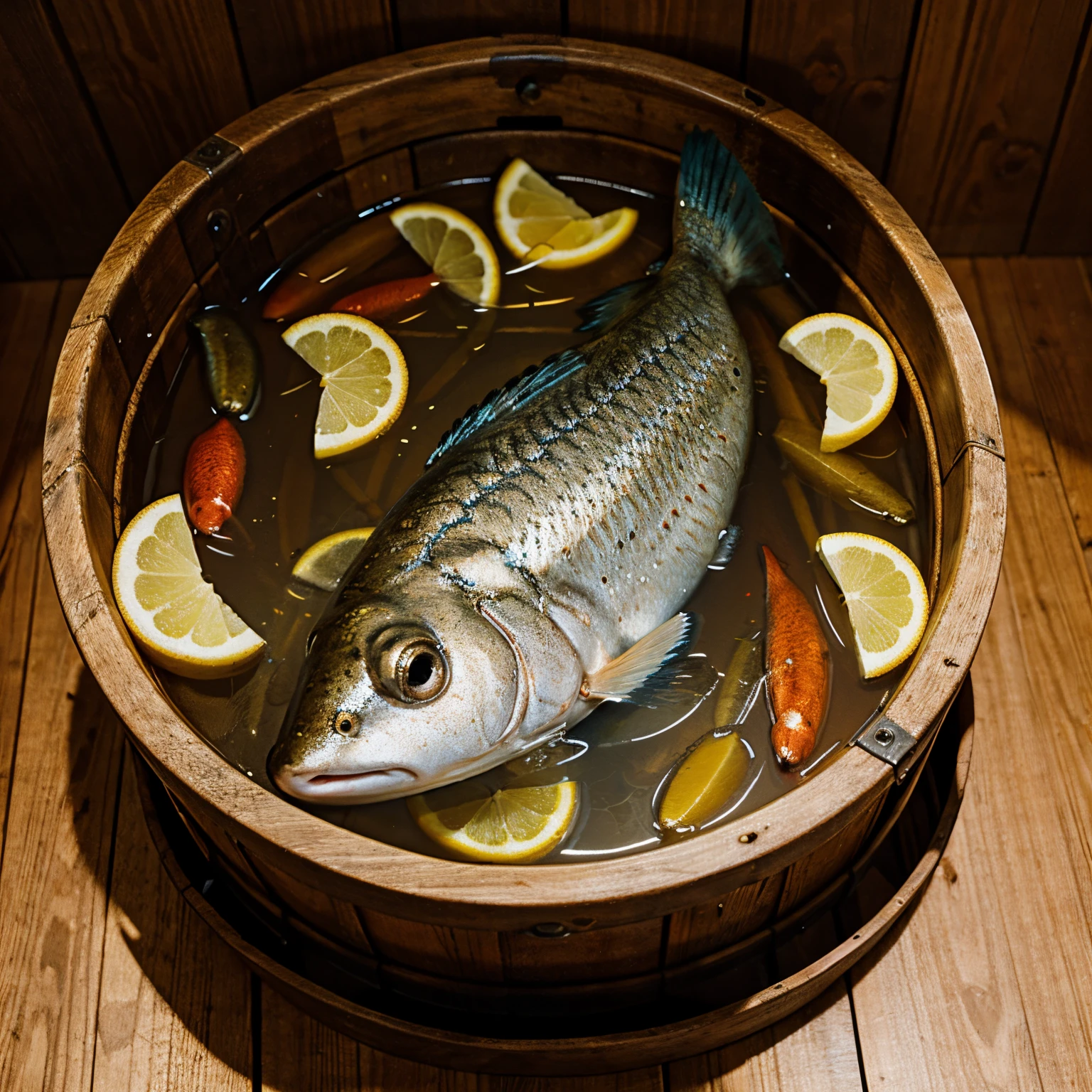 Fish in a barrel