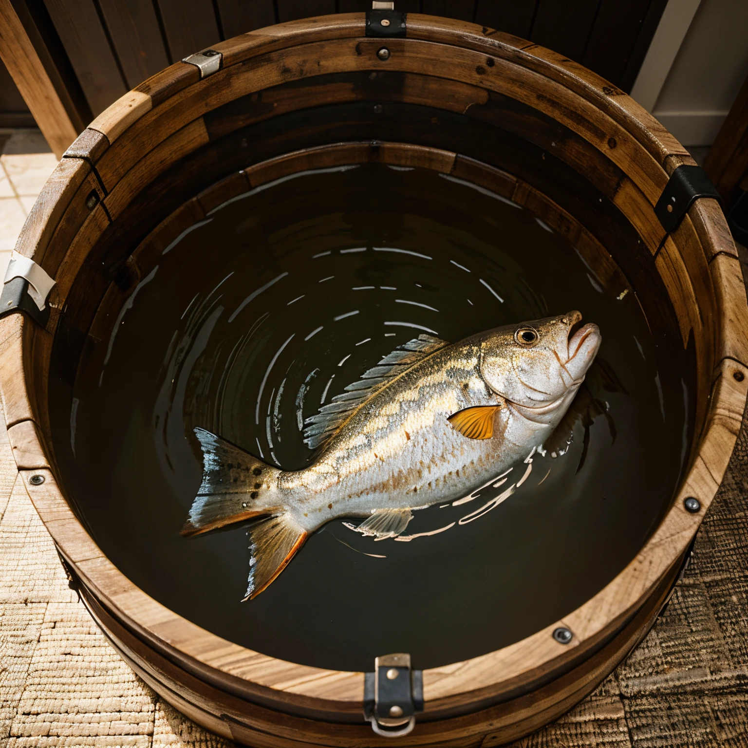 Fish in a barrel