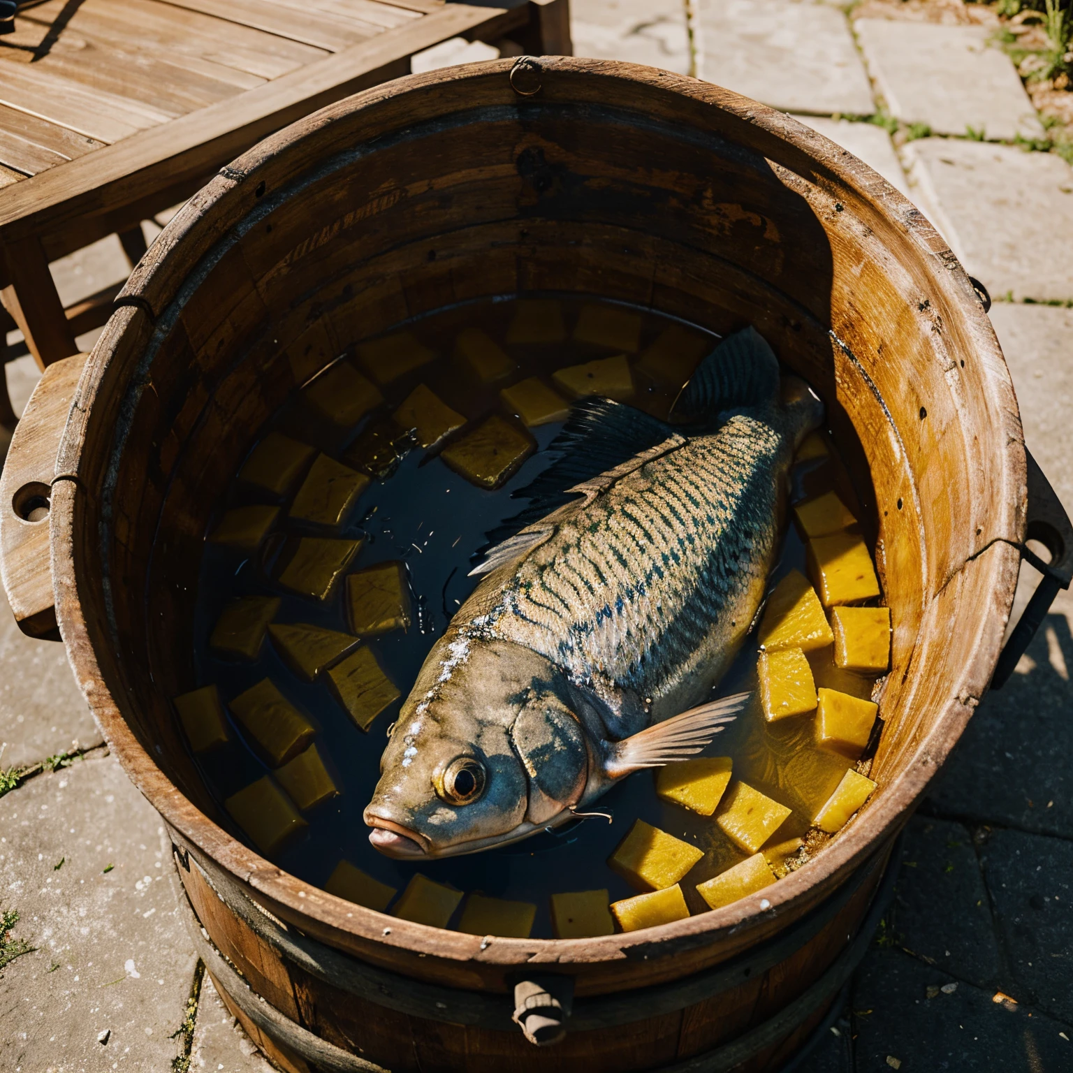 Fish in a barrel