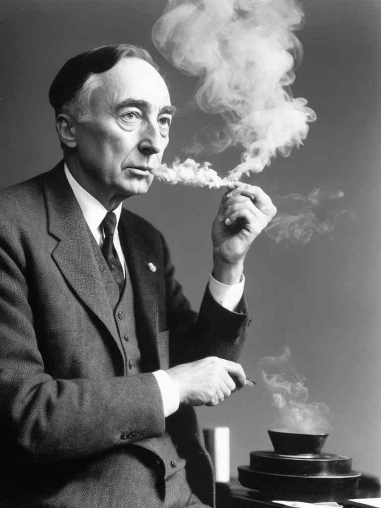 Robert Oppenheimer, Smoking