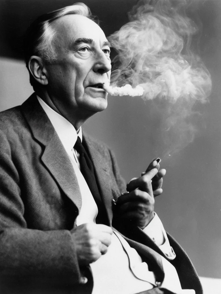 Robert Oppenheimer, Smoking