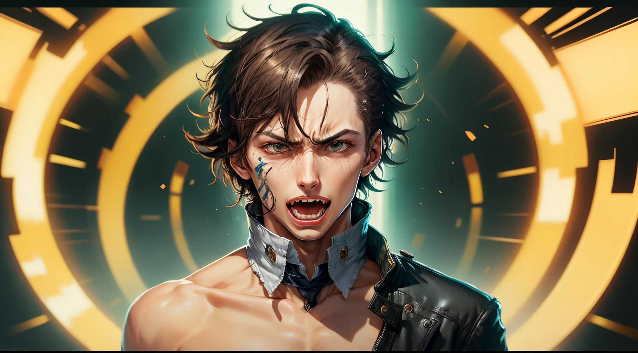 Persona 4 joker yelling