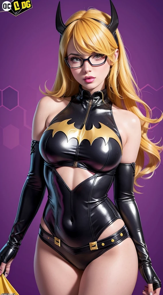 Batgirl sexy de DC Comics, Obra maestra, La mejor calidad, abstracto, psicodelic, neon, (honeycomb pattern), (creativo:1.3), sy3, SMM, fantasy00d