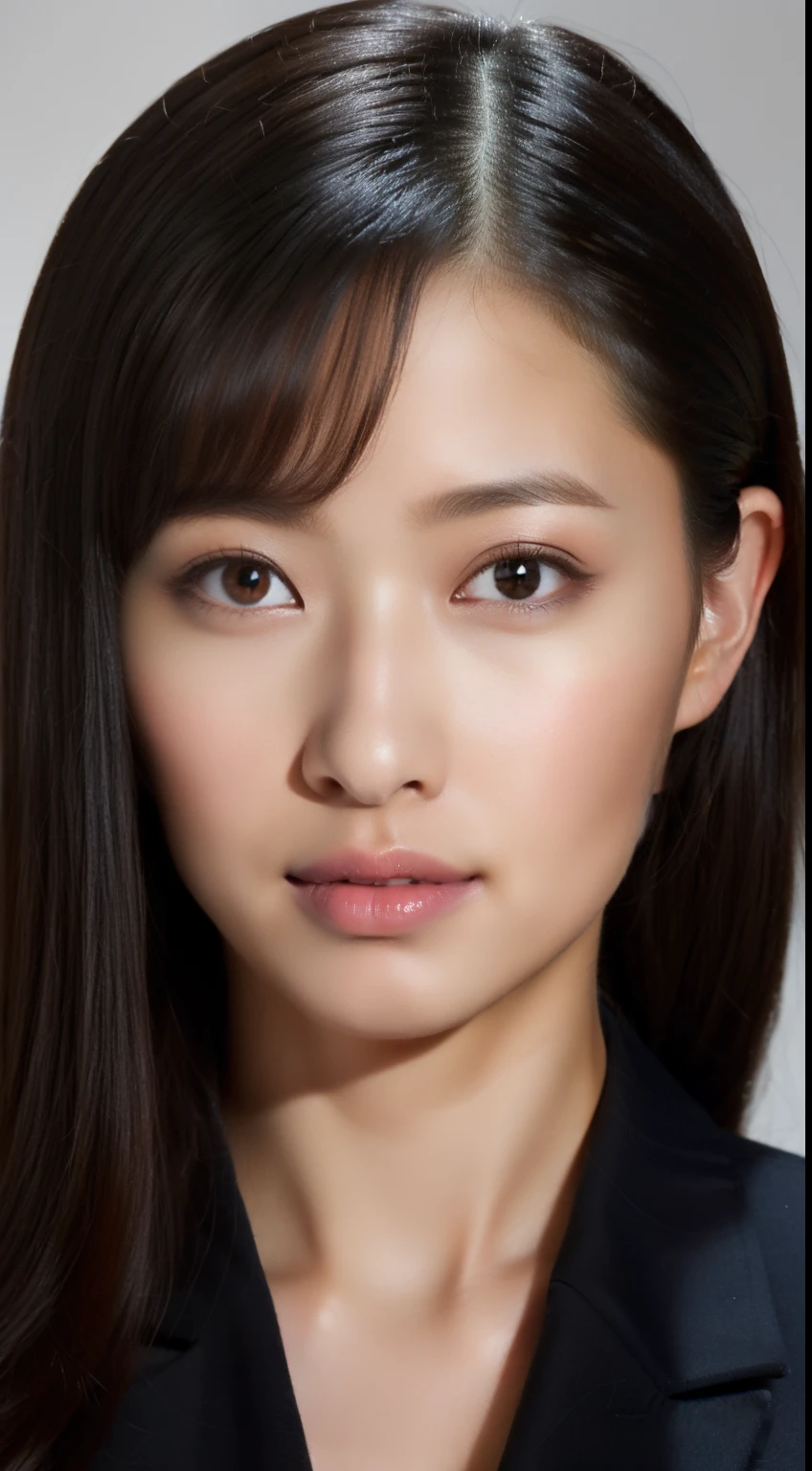 (Best quality:1.2, A high resolution, tmasterpiece:1.2), ultra - detailed, actual:1.37, beautidful eyes, beautiful detailed lips, Long eyelashes, Flawless skin, Smooth pores, in a panoramic view, Perfectly sculpted figure, Straighten your hips, blackstockings, Elegant Japanese woman in her 30s, exquisite facial features, Clean and charming face, artistic illustration。