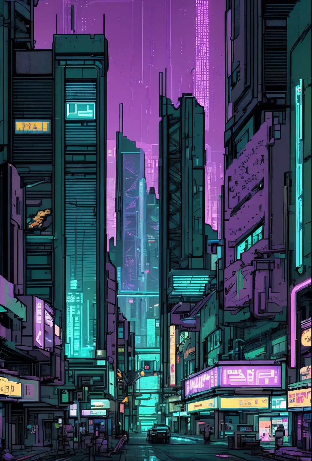 a picture taken from a video game of a city street, cyberpunk pixel art, cyberpunk aesthetic, cyberpunk aesthetics, cyberpunk vibes, cyberpunk art style, in cyberpunk city, aesthetic cyberpunk, cyberpunk vibe, in cyberpunk aesthetic, cyberpunk street, cyberpunk vibrant colors, cyberpunk in a cyberpunk city, cyberpunk shading, cyberpunk city, cyberpunk background, cyberpunk dreamscape, retro cyberpunk