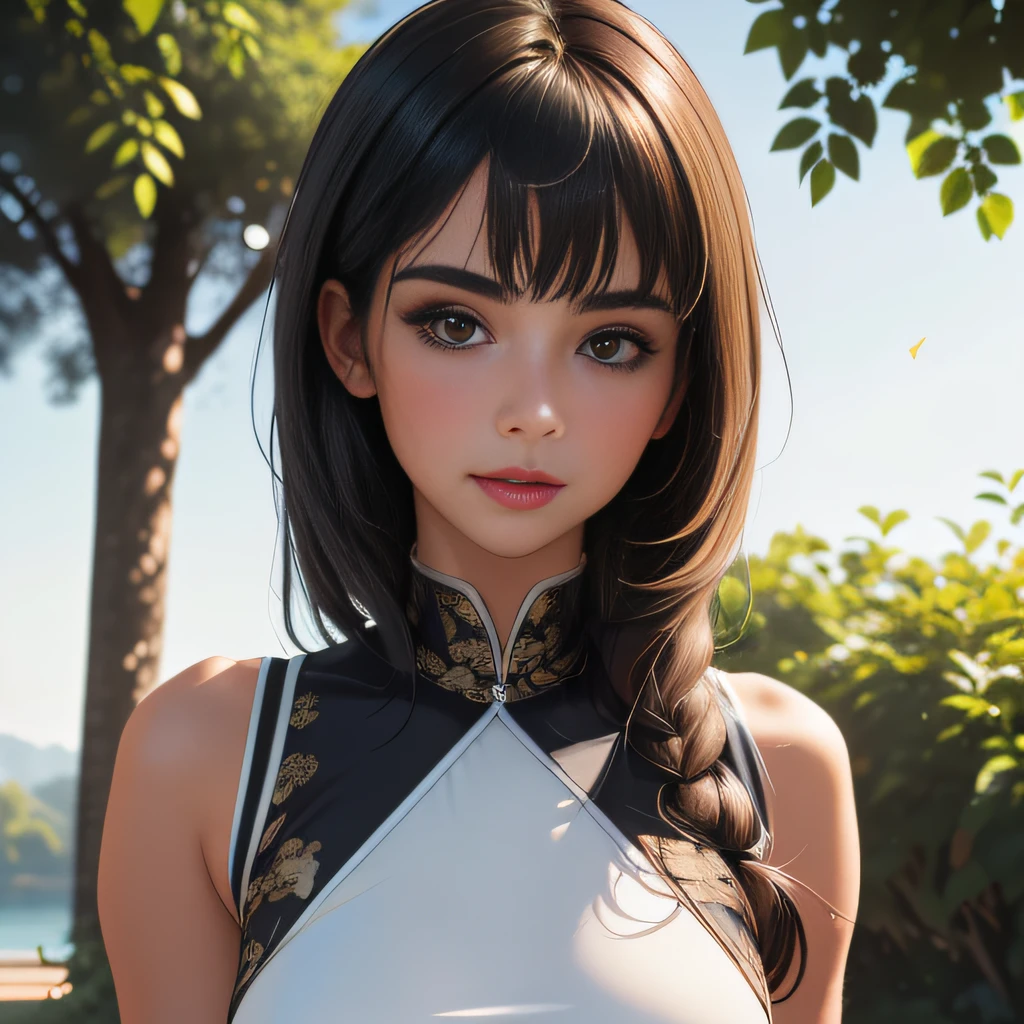 (extremely detailed 8K wallpaper:2), (photo:2), (22 years old Xuan Beautiful girl:2), (gives a lecture to friends:2), Detailed (Face & Eyes), (hyper realistic:1), (Highly detailed:1), (Epic Realistic:1), rim light, (Maximum details:1), Cosy, (body complet:1.3), (looking a viewer:2.0), (Attractive qualities of a woman:2), (attractive female:2), (Attractive:2), Smile, intelligence, sympathy, Grace, A sense of style, Fitness, Care, optimism, (sensitivity:2), frankness, Romantic gestures, playfulness, Fashion Sense, (sensuality:2), charm, modesty, Thoughtfulness, (femininity:1), flirtatiousness, warmth, (Physical Attractiveness:2), beautiful smile, Love of Life, Strength and power, Vulnerability, curiosity, wonder, Love, (Nature's prehistory:2), Kawaii, waifu, beautiful breasts, (attractive body:2), (handsome body:2), BEAUTIFUL POSE, attractive pose, (nice feet:1.0), (beautiful clothing:1), (Classic clothes:2), (elegant clothing:2), (European Clothing:2), detailed clothes, (upskirt:1), (blouse:1), (provocative pose)