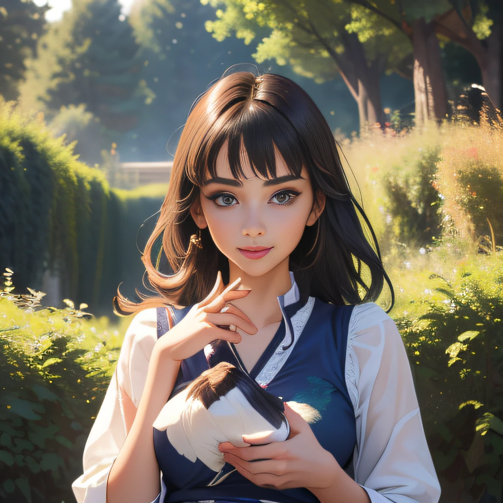 (extremely detailed 8K wallpaper:2), (photo:2), (22 years old Xuan Beautiful girl:2), (gives a lecture to friends:2), Detailed (Face & Eyes), (hyper realistic:1), (Highly detailed:1), (Epic Realistic:1), rim light, (Maximum details:1), Cosy, (body complet:1.3), (looking a viewer:2.0), (Attractive qualities of a woman:2), (attractive female:2), (Attractive:2), Smile, intelligence, sympathy, Grace, A sense of style, Fitness, Care, optimism, (sensitivity:2), frankness, Romantic gestures, playfulness, Fashion Sense, (sensuality:2), charm, modesty, Thoughtfulness, (femininity:1), flirtatiousness, warmth, (Physical Attractiveness:2), beautiful smile, Love of Life, Strength and power, Vulnerability, curiosity, wonder, Love, (Nature's prehistory:2), Kawaii, waifu, beautiful breasts, (attractive body:2), (handsome body:2), BEAUTIFUL POSE, attractive pose, (nice feet:1.0), (beautiful clothing:1), (Classic clothes:2), (elegant clothing:2), (European Clothing:2), detailed clothes, (upskirt:1), (blouse:1), (provocative pose)