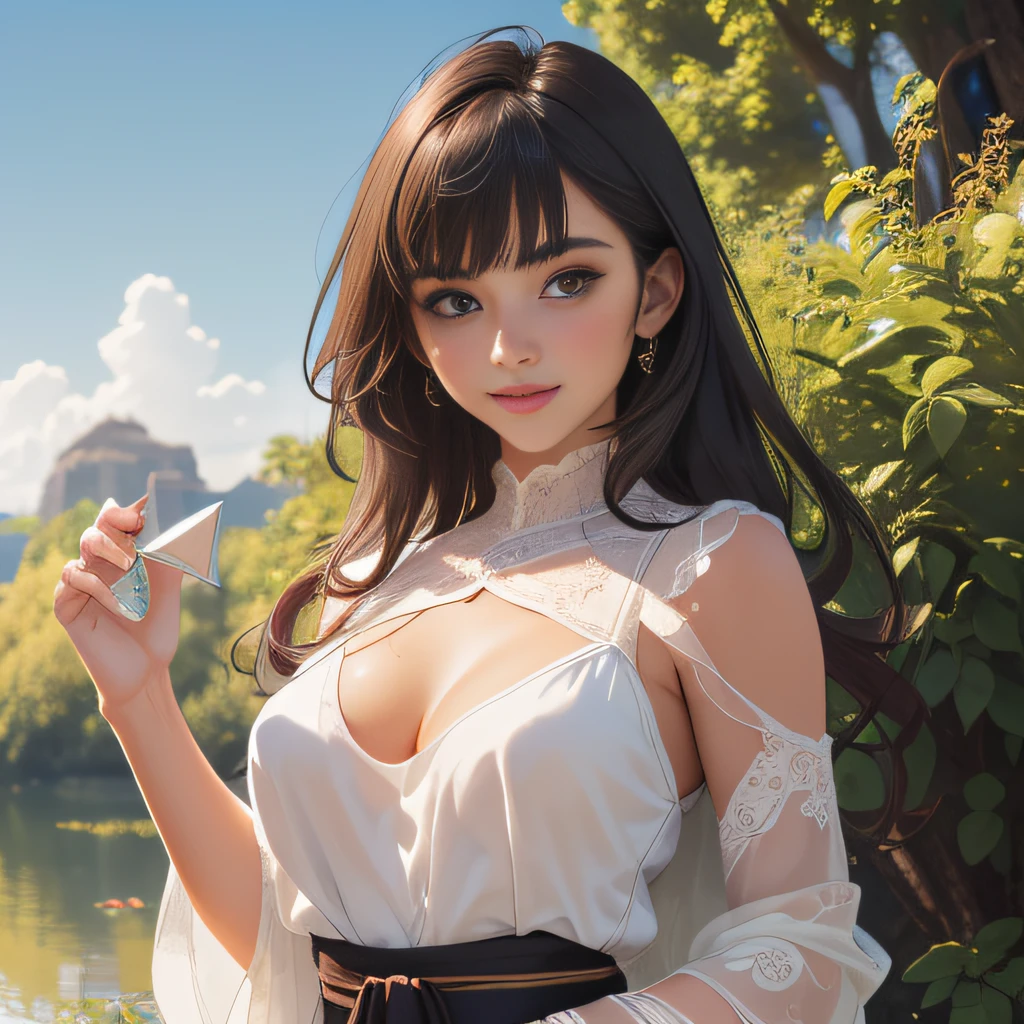 (extremely detailed 8K wallpaper:2), (photo:2), (22 years old Xuan Beautiful girl:2), (gives a lecture to friends:2), Detailed (Face & Eyes), (hyper realistic:1), (Highly detailed:1), (Epic Realistic:1), rim light, (Maximum details:1), Cosy, (body complet:1.3), (looking a viewer:2.0), (Attractive qualities of a woman:2), (attractive female:2), (Attractive:2), Smile, intelligence, sympathy, Grace, A sense of style, Fitness, Care, optimism, (sensitivity:2), frankness, Romantic gestures, playfulness, Fashion Sense, (sensuality:2), charm, modesty, Thoughtfulness, (femininity:1), flirtatiousness, warmth, (Physical Attractiveness:2), beautiful smile, Love of Life, Strength and power, Vulnerability, curiosity, wonder, Love, (Nature's prehistory:2), Kawaii, waifu, beautiful breasts, (attractive body:2), (handsome body:2), BEAUTIFUL POSE, attractive pose, (nice feet:1.0), (beautiful clothing:1), (Classic clothes:2), (elegant clothing:2), (European Clothing:2), detailed clothes, (upskirt:1), (blouse:1), (provocative pose)
