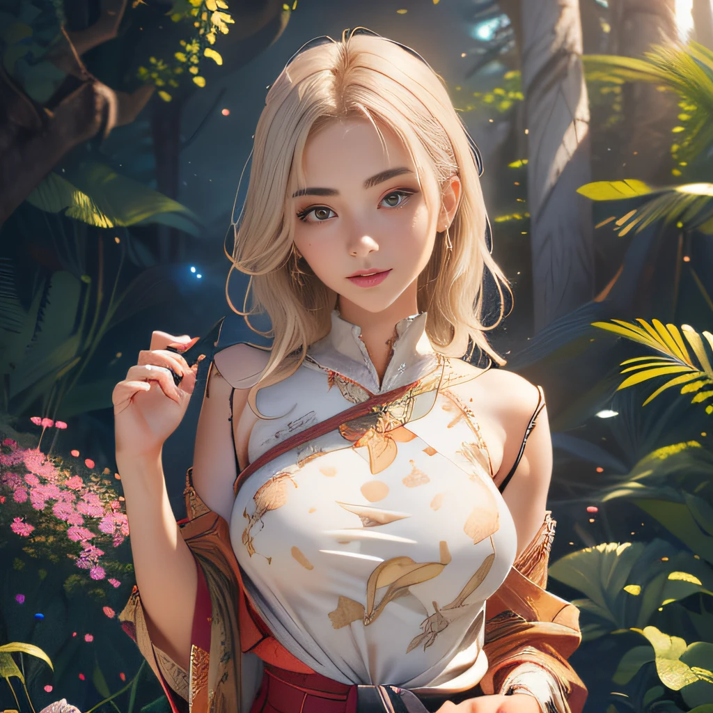 (extremely detailed 8K wallpaper:2), (photo:2), (22 years old Xuan Beautiful girl:2), (gives a lecture to friends:2), Detailed (Face & Eyes), (hyper realistic:1), (Highly detailed:1), (Epic Realistic:1), rim light, (Maximum details:1), Cosy, (body complet:1.3), (looking a viewer:2.0), (Attractive qualities of a woman:2), (attractive female:2), (Attractive:2), Smile, intelligence, sympathy, Grace, A sense of style, Fitness, Care, optimism, (sensitivity:2), frankness, Romantic gestures, playfulness, Fashion Sense, (sensuality:2), charm, modesty, Thoughtfulness, (femininity:1), flirtatiousness, warmth, (Physical Attractiveness:2), beautiful smile, Love of Life, Strength and power, Vulnerability, curiosity, wonder, Love, (Nature's prehistory:2), Kawaii, waifu, beautiful breasts, (attractive body:2), (handsome body:2), BEAUTIFUL POSE, attractive pose, (nice feet:1.0), (beautiful clothing:1), (Classic clothes:2), (elegant clothing:2), (European Clothing:2), detailed clothes, (upskirt:1), (blouse:1), (provocative pose)