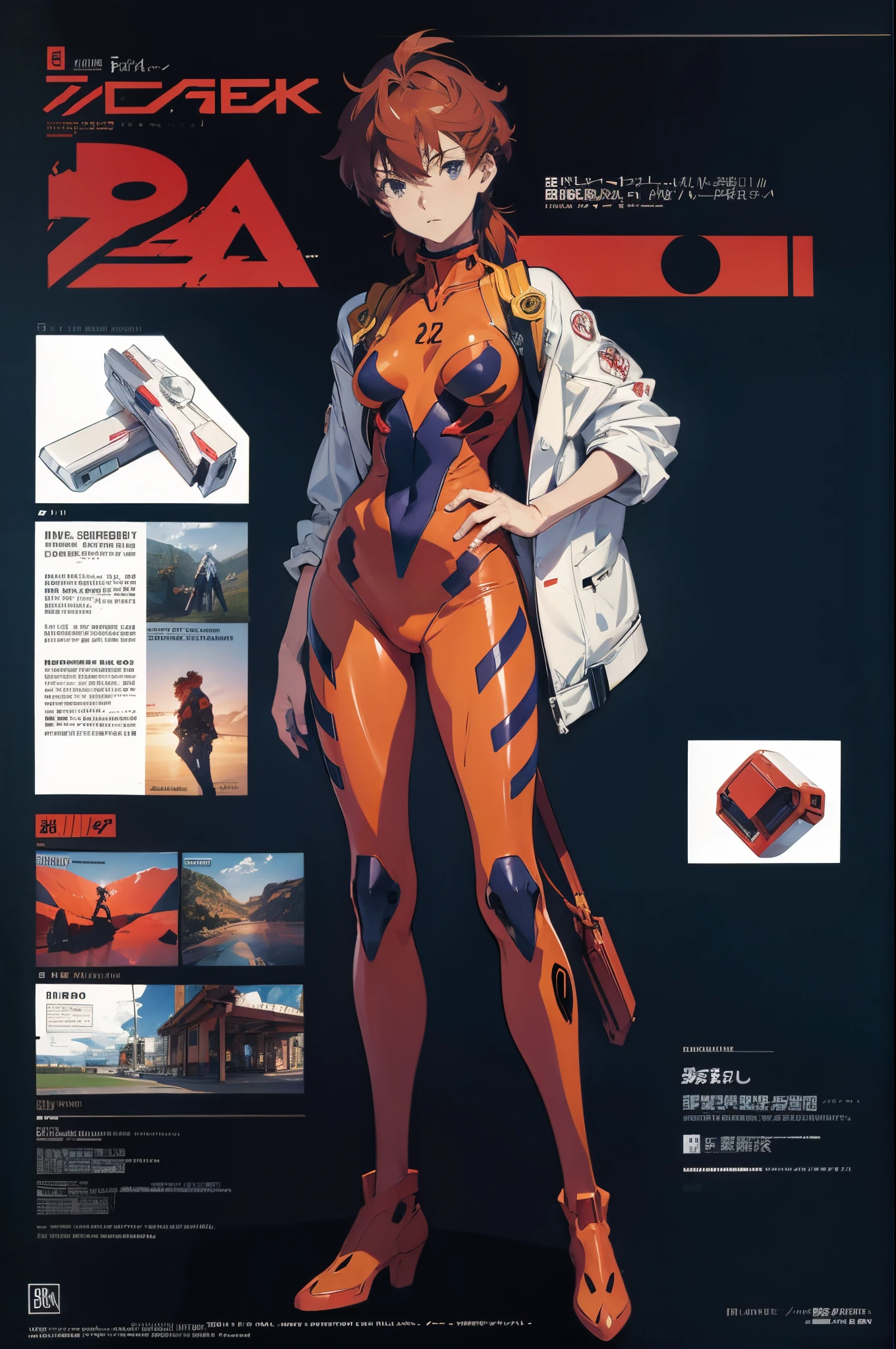 line-art, art book, design sheet, 8k, best quality, design, equipment design, Evangelion, eva, cowboy bebop, geometry, 8k, ultra-detailed