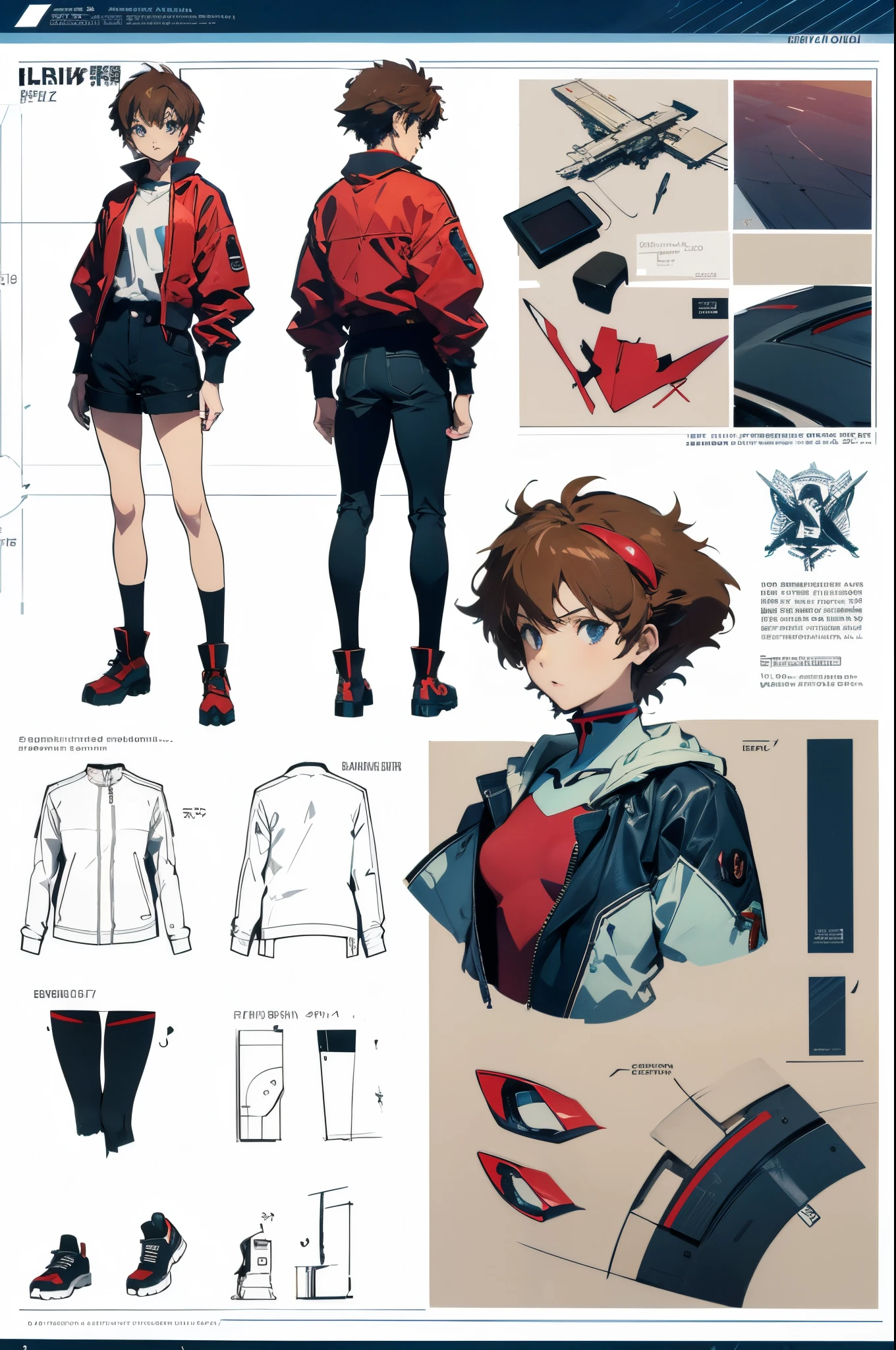 line-art, art book, design sheet, 8k, best quality, design, equipment design, Evangelion, eva, cowboy bebop, geometry, fashion, 8k, ultra-detailed