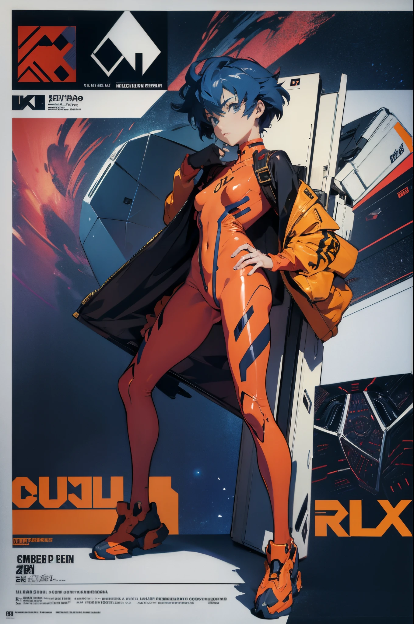 line-art, art book, design sheet, 8k, best quality, design, equipment design, Evangelion, eva, cowboy bebop, geometry, 8k, ultra-detailed, yeezy