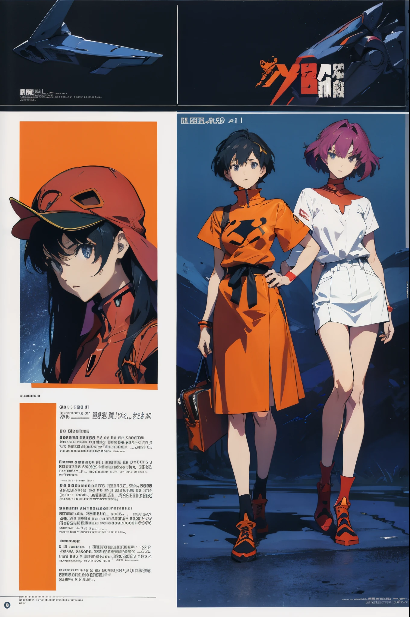 line-art, art book, design sheet, 8k, best quality, design, equipment design, Evangelion, eva, cowboy bebop, geometry, fashion