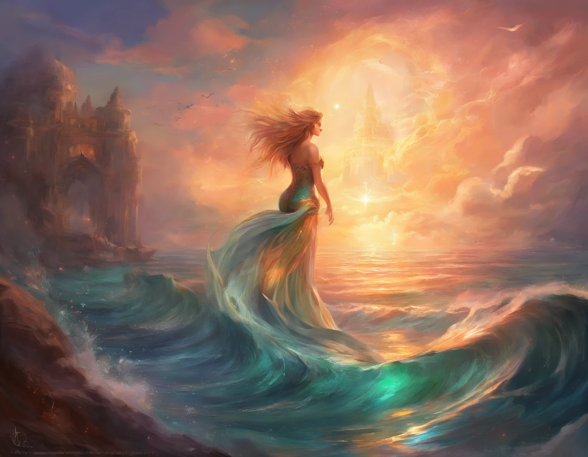 mermaid on the ocean