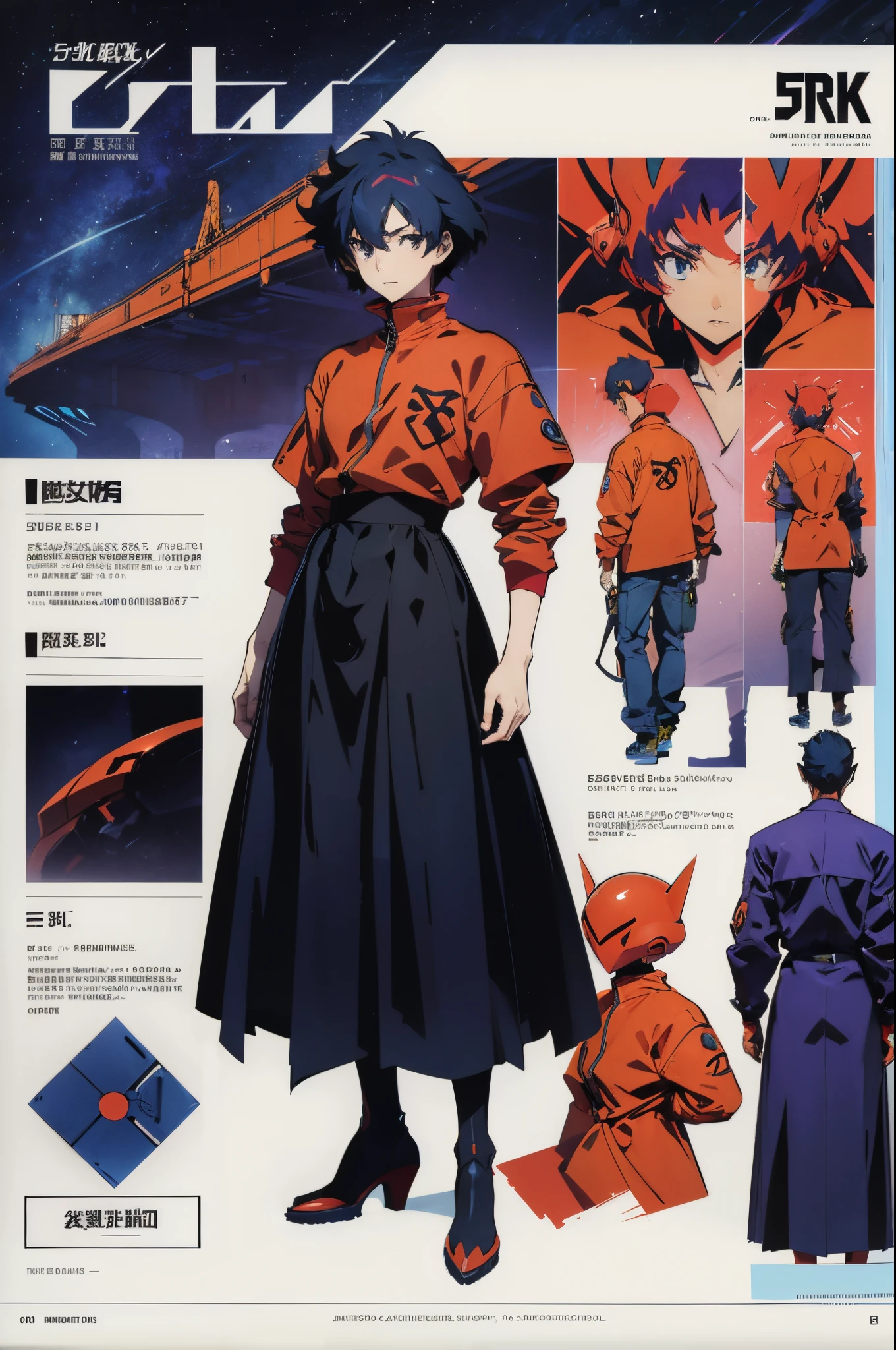 line-art, art book, design sheet, 8k, best quality, design, equipment design, Evangelion, eva, cowboy bebop, geometry, fashion