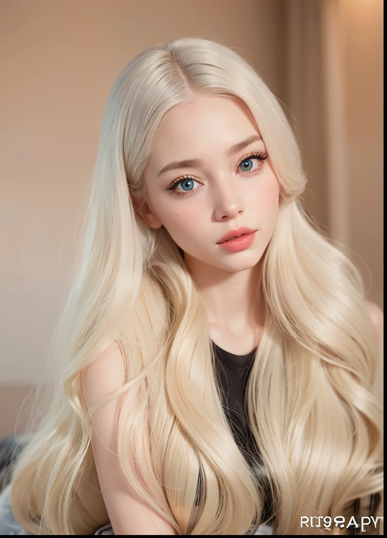 beautiful vintage color, instagram (photorealistic, high resolution:1.4), 1 girl cute sexy, (pajamas:1.4), platinum hair, (silver long hair), ((puffy eyes)), looking at viewer, happy, full body (8k, RAW photo, best quality, masterpiece:1.2), (realistic, photo-realistic:1.37),(sharp focus:1.2), professional lighting, photon mapping, radiosity, physically-based rendering, (Close-up angle: 1.4), (close-up:0.9), (pale skin:1.2)