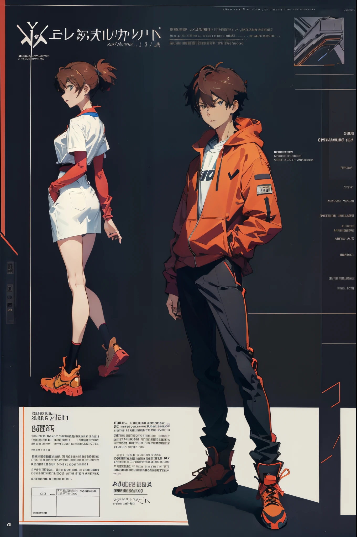 line-art, art book, design sheet, 8k, best quality, design, equipment design, Evangelion, eva, cowboy bebop, geometry, Yeezy high end fashion