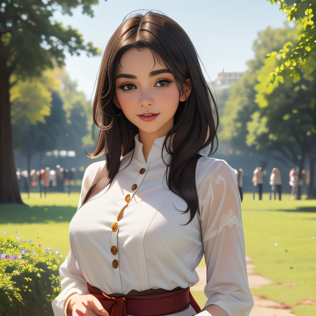 (extremely detailed 8K wallpaper:2), (photo:2), (25 years old Xuan Beautiful girl:2), (gives a lecture to friends:2), Detailed (Face & Eyes), (hyper realistic:1), (Highly detailed:1), (Epic Realistic:1), rim light, (Maximum details:1), Cosy, (body complet:1.3), (looking a viewer:2), (Attractive qualities of a woman:2), (attractive female:2), (Attractive:2), Smile, intelligence, sympathy, Grace, A sense of style, Fitness, Care, optimism, (sensitivity:2), frankness, Romantic gestures, playfulness, Fashion Sense, (sensuality:2), charm, modesty, Thoughtfulness, (femininity:1), flirtatiousness, warmth, (Physical Attractiveness:2), beautiful smile, Love of Life, Strength and power, Vulnerability, curiosity, wonder, Love, (Nature's prehistory:2), Kawaii, waifu, beautiful breasts, (attractive body:2), (handsome body:2), BEAUTIFUL POSE, attractive pose, (nice feet:1.0), (beautiful clothing:1), (Classic clothes:2), (elegant clothing:2), (European Clothing:2), detailed clothes, (upskirt:1), (blouse:1), (provocative pose)