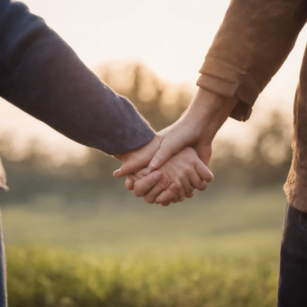 Strong Bonds:

"Visually illustrate the idea of strong bonds, maybe with images of holding hands, symbolizing support and partnership during the migratory journey."