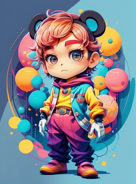 ) ((((novo personagem) ((Mikey)) - Criador: Walt Disney2023) ), ,, ( Walt Disney acolchoamento ,multidimensional geometric wall PORTRAIT, arte, Chibi,
Yang08k, lindo, Colouring,Rose
Primary works, qualidade superior, melhor qualidade, Arte Oficial, Beautiful and Aesthetic,)) ), ,,  Walt Disney acolchoamento ,multidimensional geometric wall PORTRAIT, arte, Chibi,
Yang08k, lindo, (Colouring, Rosa), amarelo ,azul ,vermelho e branco)
Primary works, qualidade superior, melhor qualidade, Arte Oficial, Beautiful and Aesthetic,