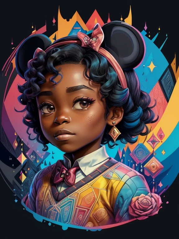 ) ((((novo personagem) ((Mikey)) - Criador: Walt Disney2023) ), ,, ( Walt Disney acolchoamento ,multidimensional geometric wall PORTRAIT, arte, Chibi, pele negra,
Yang08k, lindo, Colouring,Rose
Primary works, qualidade superior, melhor qualidade, Arte Oficial, Beautiful and Aesthetic,)) ), ,, Walt Disney acolchoamento ,multidimensional geometric wall PORTRAIT, arte, Chibi, pele negra,
Yang08k, lindo, (Colouring, Rosa), amarelo ,azul ,vermelho e branco)
Primary works, qualidade superior, melhor qualidade, Arte Oficial, Beautiful and Aesthetic,