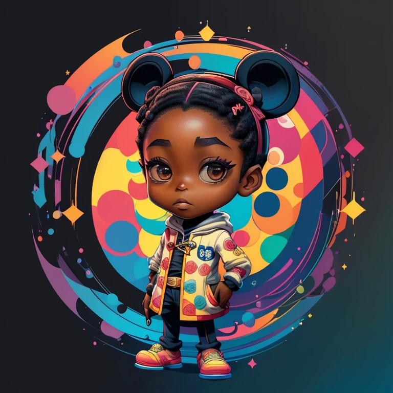 ) ((((novo personagem) ((Mikey)) - Criador: Walt Disney2023) ), ,, ( Walt Disney acolchoamento ,multidimensional geometric wall PORTRAIT, arte, Chibi, pele negra,
Yang08k, lindo, Colouring,Rose
Primary works, qualidade superior, melhor qualidade, Arte Oficial, Beautiful and Aesthetic,)) ), ,, Walt Disney acolchoamento ,multidimensional geometric wall PORTRAIT, arte, Chibi, pele negra,
Yang08k, lindo, (Colouring, Rosa), amarelo ,azul ,vermelho e branco)
Primary works, qualidade superior, melhor qualidade, Arte Oficial, Beautiful and Aesthetic,
