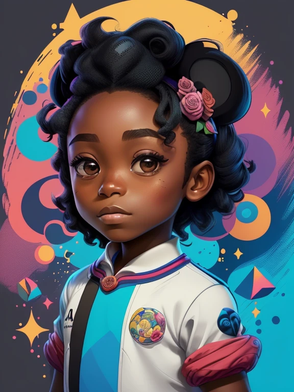 ) ((((novo personagem) ((Mikey)) - Criador: Walt Disney2023) ), ,, ( Walt Disney acolchoamento ,multidimensional geometric wall PORTRAIT, arte, Chibi, pele negra,
Yang08k, lindo, Colouring,Rose
Primary works, qualidade superior, melhor qualidade, Arte Oficial, Beautiful and Aesthetic,)) ), ,, Walt Disney acolchoamento ,multidimensional geometric wall PORTRAIT, arte, Chibi, pele negra,
Yang08k, lindo, (Colouring, Rosa), amarelo ,azul ,vermelho e branco)
Primary works, qualidade superior, melhor qualidade, Arte Oficial, Beautiful and Aesthetic,