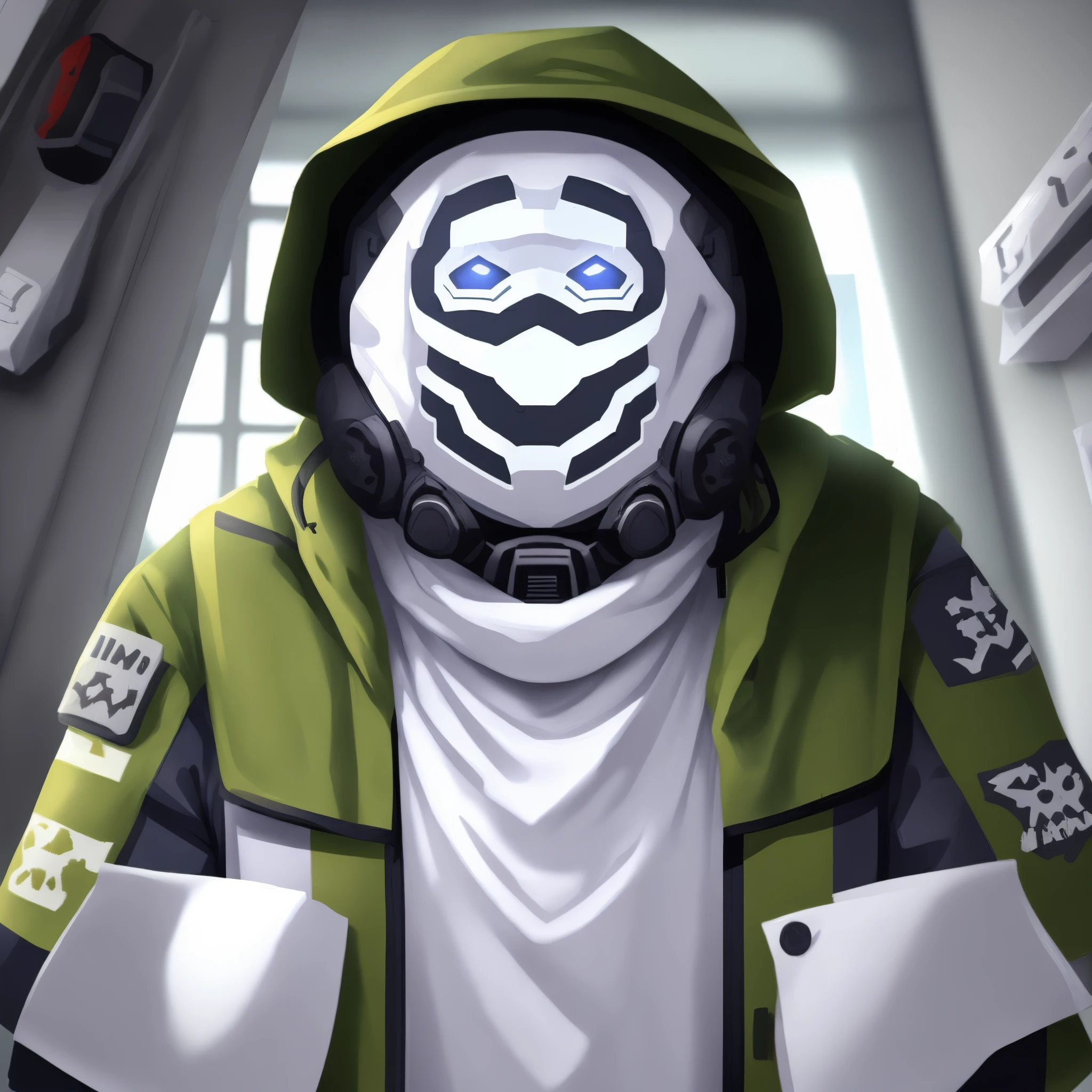 Ghost call of duty homem sem roupa prompt negativo