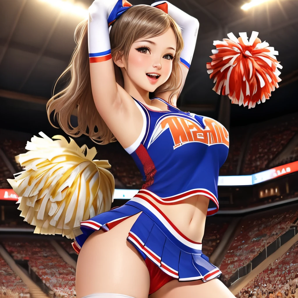 Sexy cheerleader