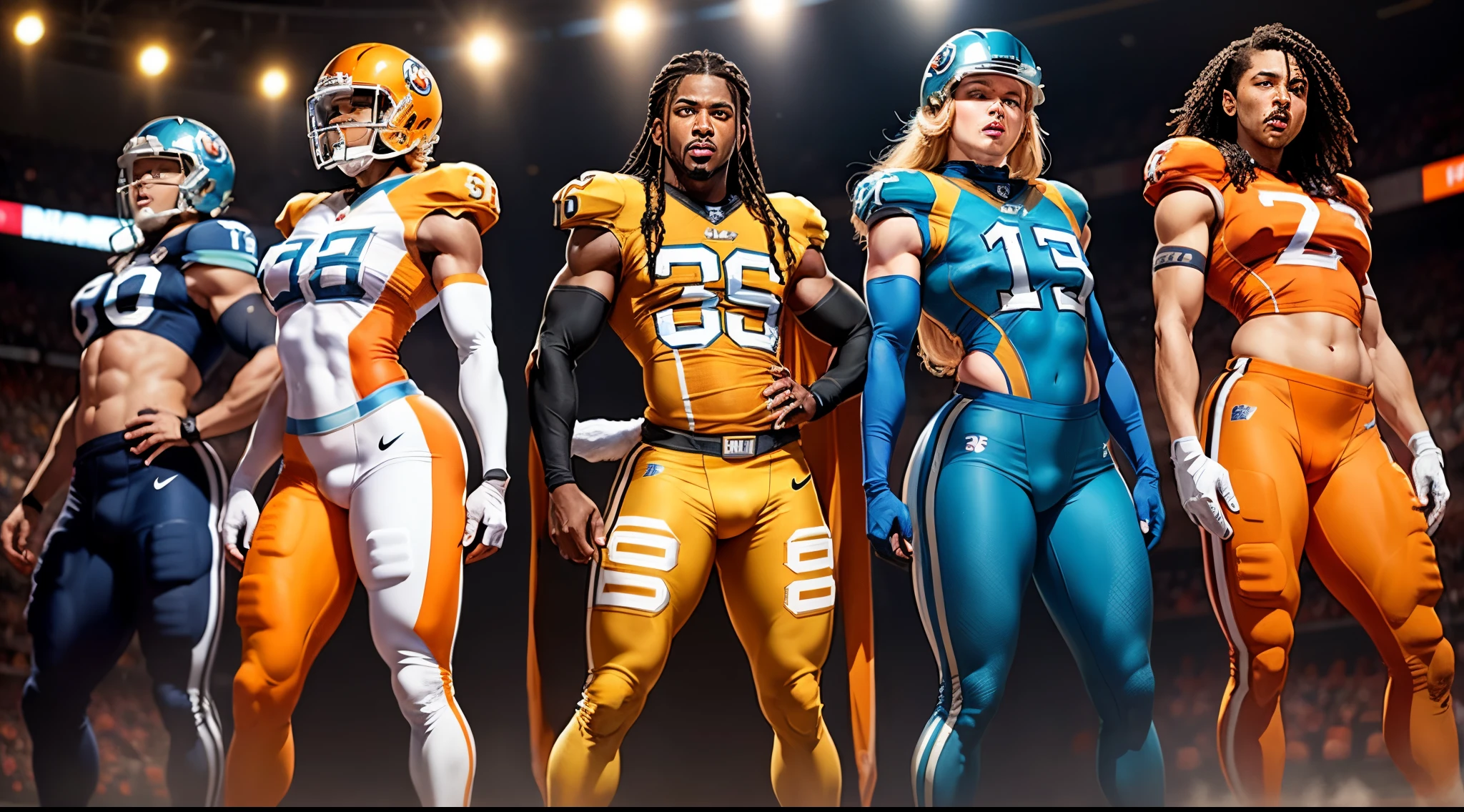 Tennesse Titans orange uniforms