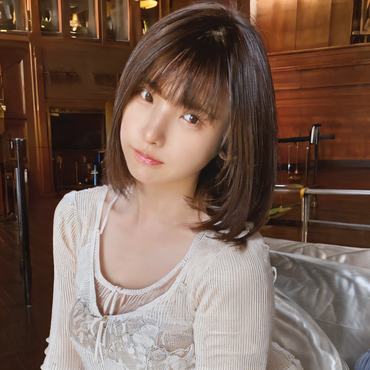 12year old　girl with　barechested