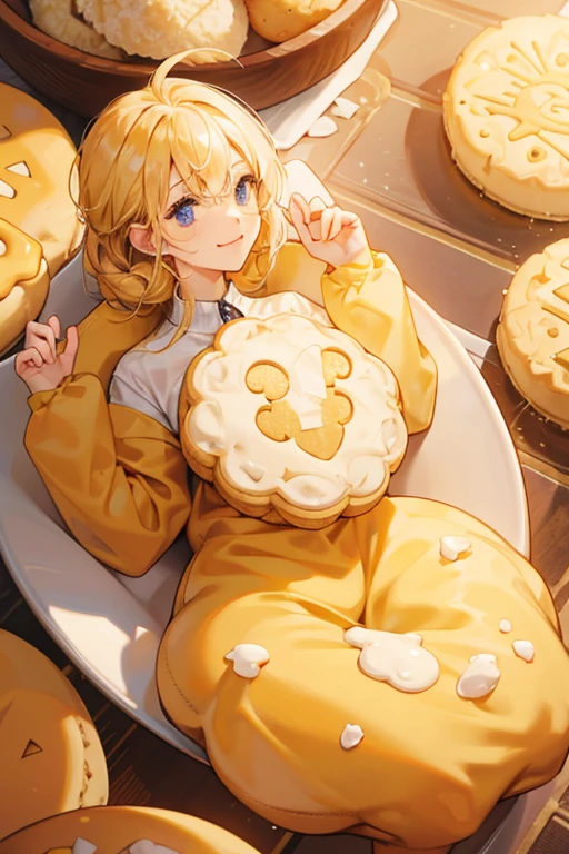 Golden Cheese Cookie are human