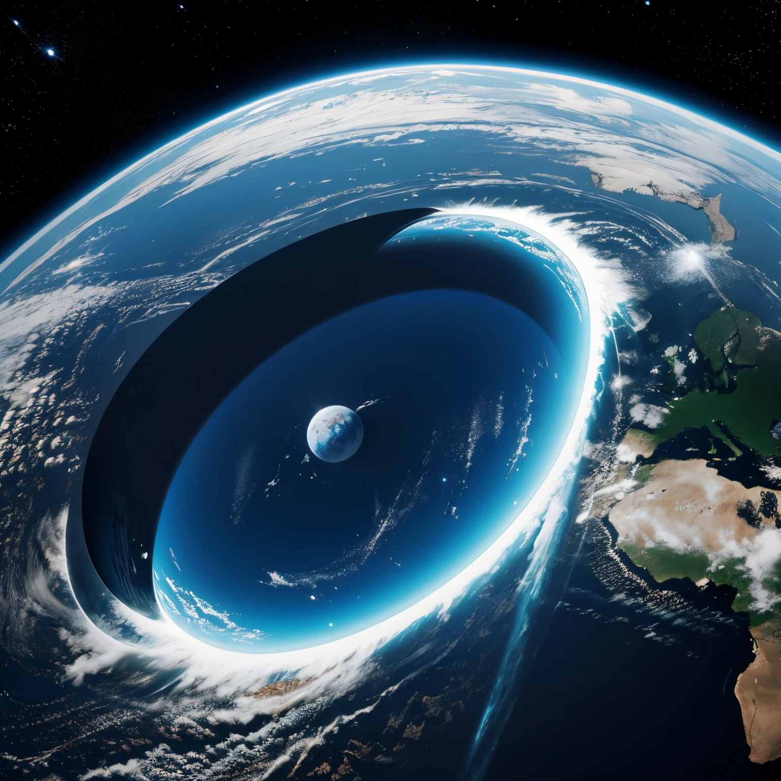 Fluids in space