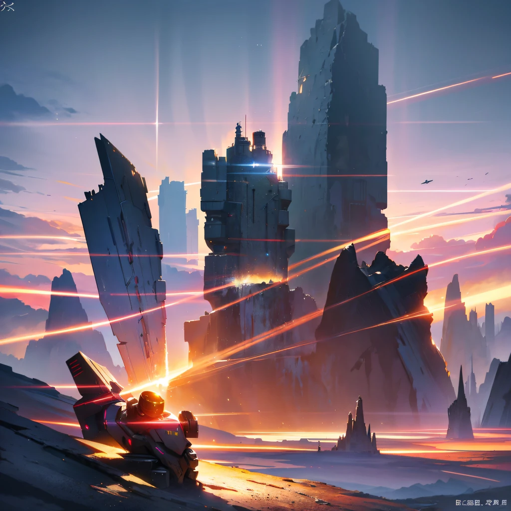 Mohe alluvial plain in Yuexing Rift Valley area,Rock sugar agate nuclear power command armed helicopter black gold cruiser tower snow red marble luminous space station. 1:3 Models,starrysky,Cyberpunk art of a,Rembrandt light,Detail portrayal,macro shot,surface reflection,high definition detail,dingdall effect,Light and shadow intensification,The light shines,particle effect,3D modeling,Surface reflected light,detail-rich,fine texture,strong visual impact,hyper-detailing,A high resolution,high saturated,Ray traching,light and shadow effect,32K smooth,A high resolution