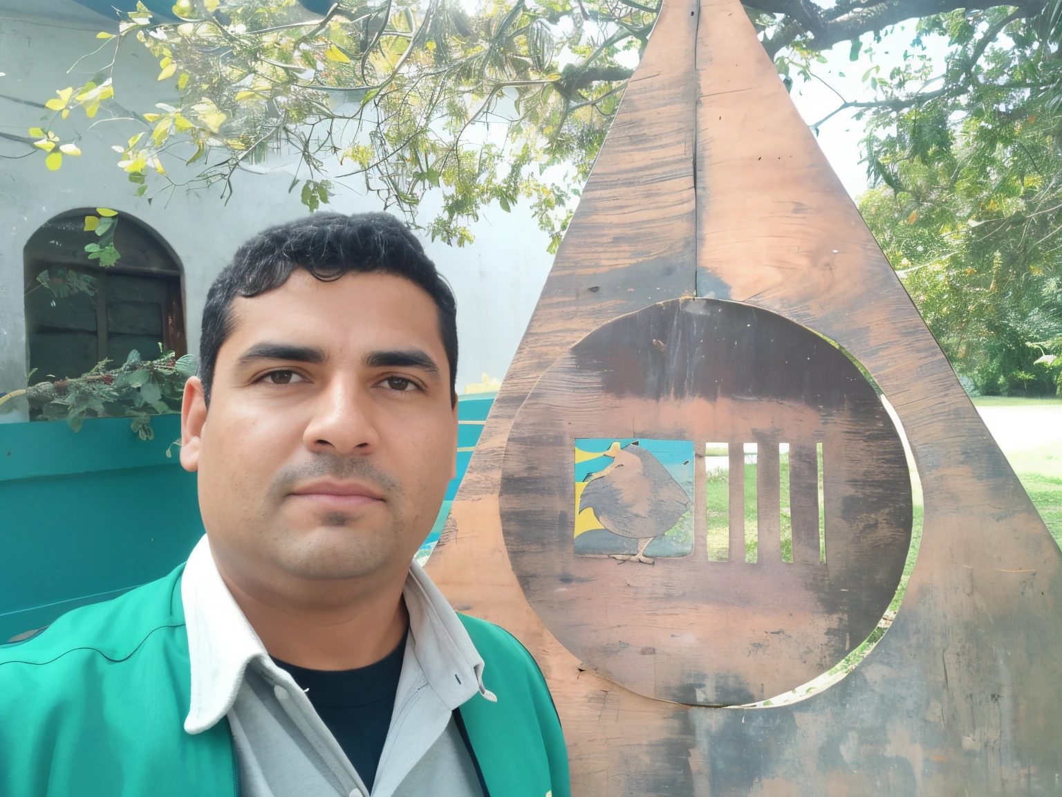 arafed man standing in front of a wooden sign with a bird on it, david rios ferreira, salustiano garcia cruz, jose miguel roman frances, ignacio fernandez rios, ronaldo luis nazario de lima, icaro carvalho, in sao paulo, (38 years old), 4 0 years old man, edu souza, zigor samaniego