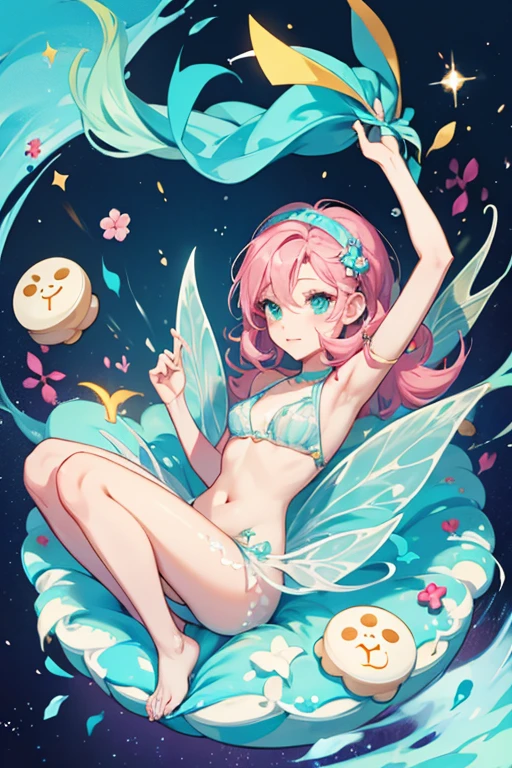 human Sea Fairy Cookie diva from cookie run game