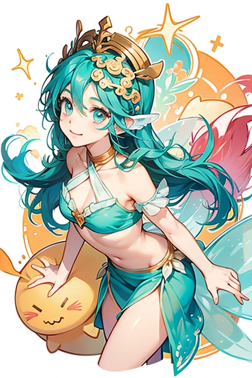 human Sea Fairy Cookie diva from cookie run game