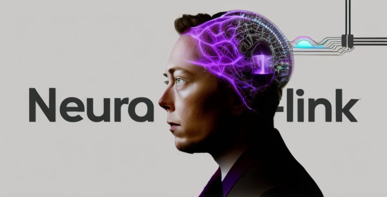 un primer plano de un hombre con un cerebro morado en la cabeza, Aura Jared y cables, Elon Musk como un cyborg, exotic alien elon musk, neuro web, tsuruda, Electric aura, Circuitos visibles en la cabeza, IA produciendo lo realista, Retrato de Elon Musk, neural, con tema AI, Aura de poder, AI's Next Singularity