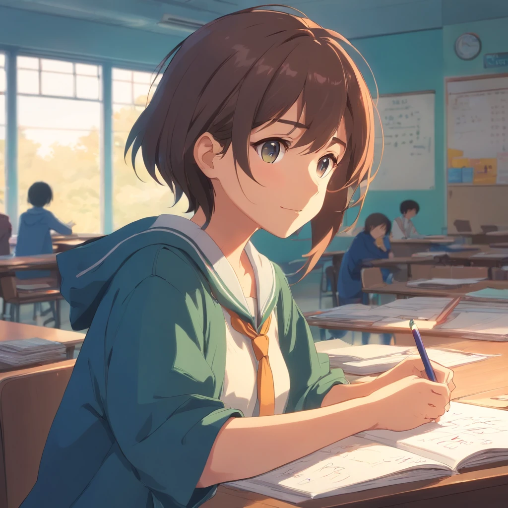 emotional、School route、alongside you、morning to talk。Handwriting style
