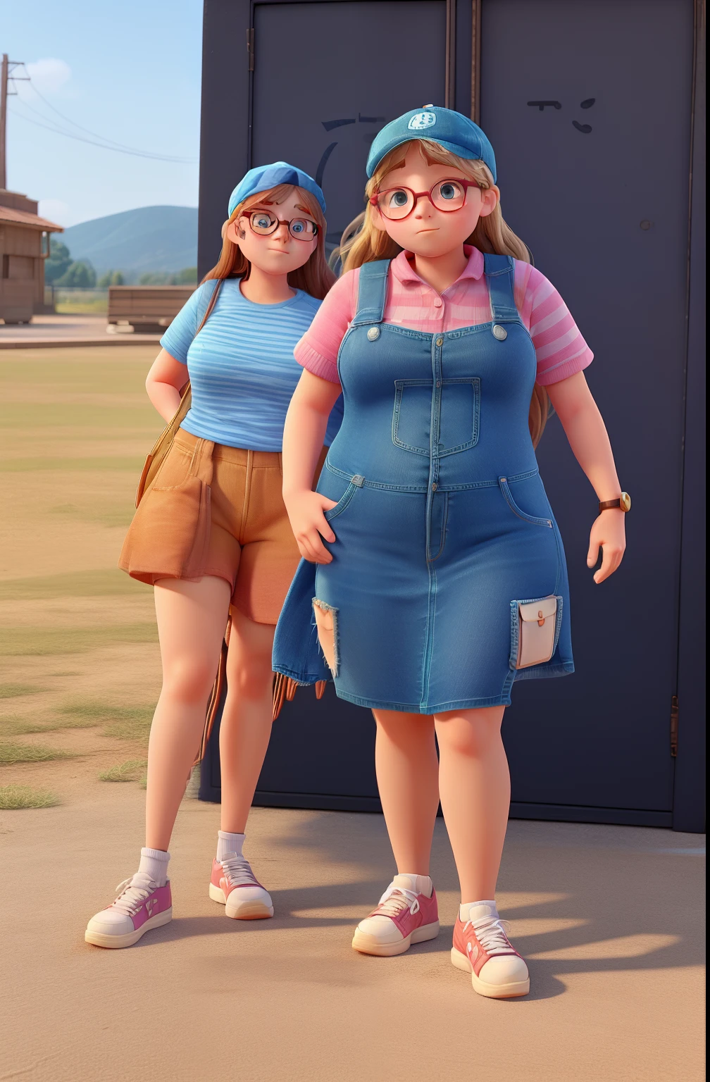 Maisie Williams, in a park, realistic, masterpiece quality, sunny day, sexy pose, wearing blue jeans, wearing choker collar, gigantic boobs, (gigantic boobs:1.5), bare breasts, (bare breasts:1.5), topless, no shirt, lactation, lactating breasts, (lactating breasts:1.5), chubby belly, (chubby belly:1.5), ahegao face,