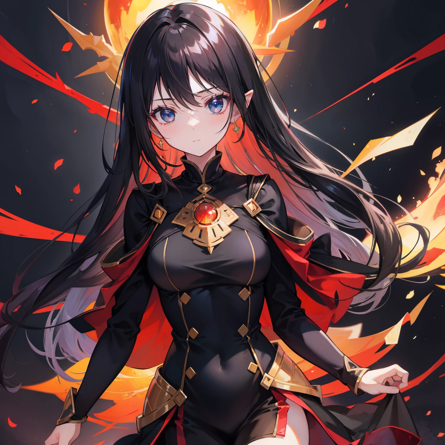 A dark-haired ember suits Lunette de soleil meek
