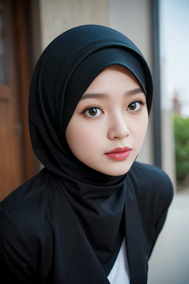 Hijab naked cute