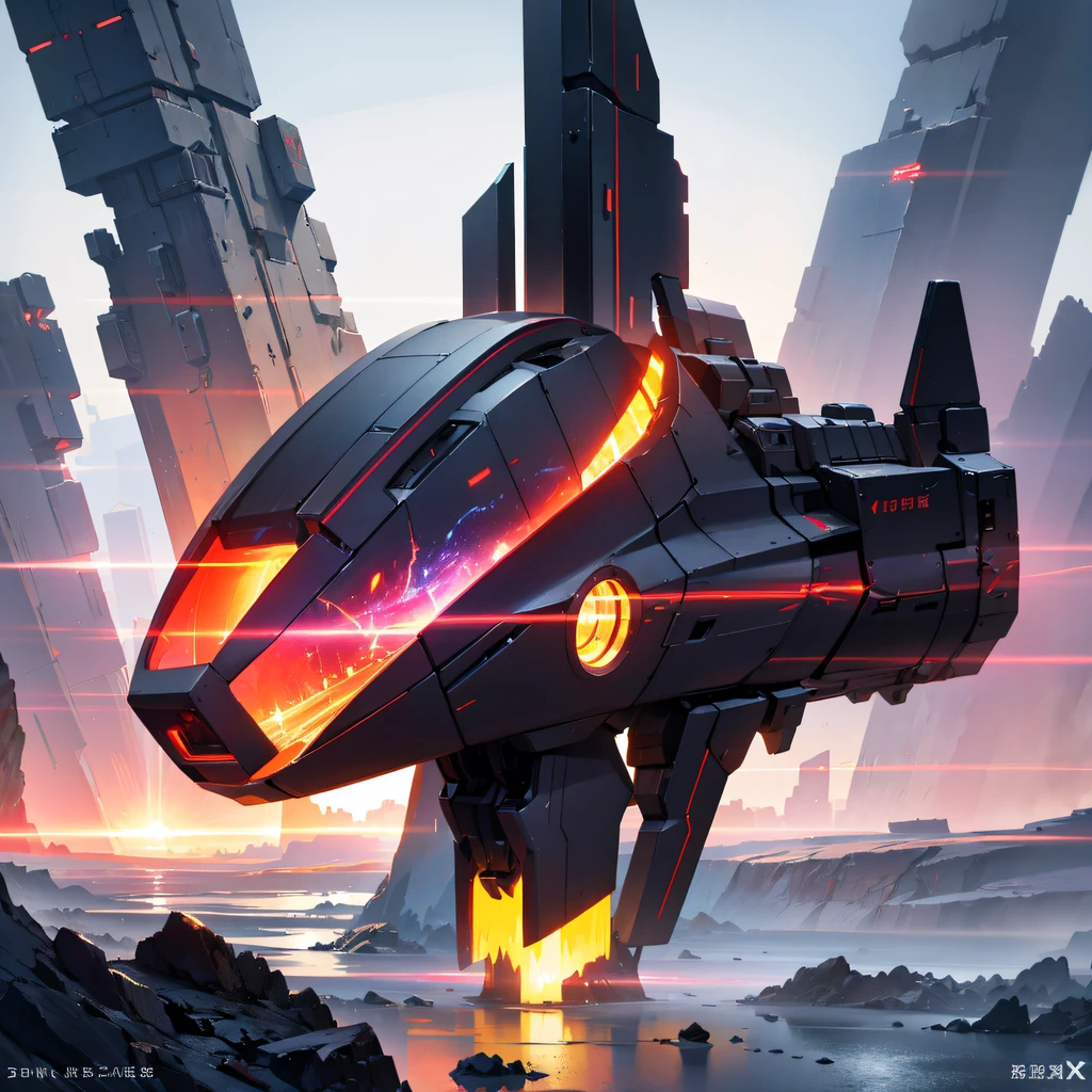 Mohe alluvial plain in Yuexing Rift Valley area,Rock sugar agate nuclear power command armed helicopter black gold cruiser tower snow red marble luminous space station. 1:3 Models,starrysky,Cyberpunk art of a,Rembrandt light,Detail portrayal,macro shot,surface reflection,high definition detail,dingdall effect,Light and shadow intensification,The light shines,particle effect,3D modeling,Surface reflected light,detail-rich,fine texture,strong visual impact,hyper-detailing,A high resolution,high saturated,Ray traching,light and shadow effect,32K smooth,A high resolution