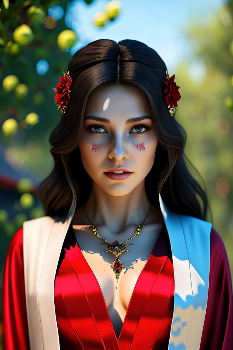 vampire,  sorcerer, 1 female,
(ultradetaled elegant, beautiful face),white skin, (HD makeup), (huge breast),(cleavage),(breast hide),(long curly hair), (blond:1.1) 
 (jewelry),multiple stitched layer,(black and red robe:1.25), (silk shirt:1.2), (intricately detailed, fine details, hyperdetailed),
,(stone temple on background:1.1), highly detailed, hyper-detailed architecture
magical atmosphere,(full body:1.3), (detailed skin, skin texture), 
High detail RAW color art, photorealistic,raytracing, subsurface scattering, diffused soft lighting, shallow depth of field, by (Oliver Wetter), by Leonardo da Vinci, photographed on a Canon EOS R5, 28mm lens, F/2.8, sharp focus bokeh