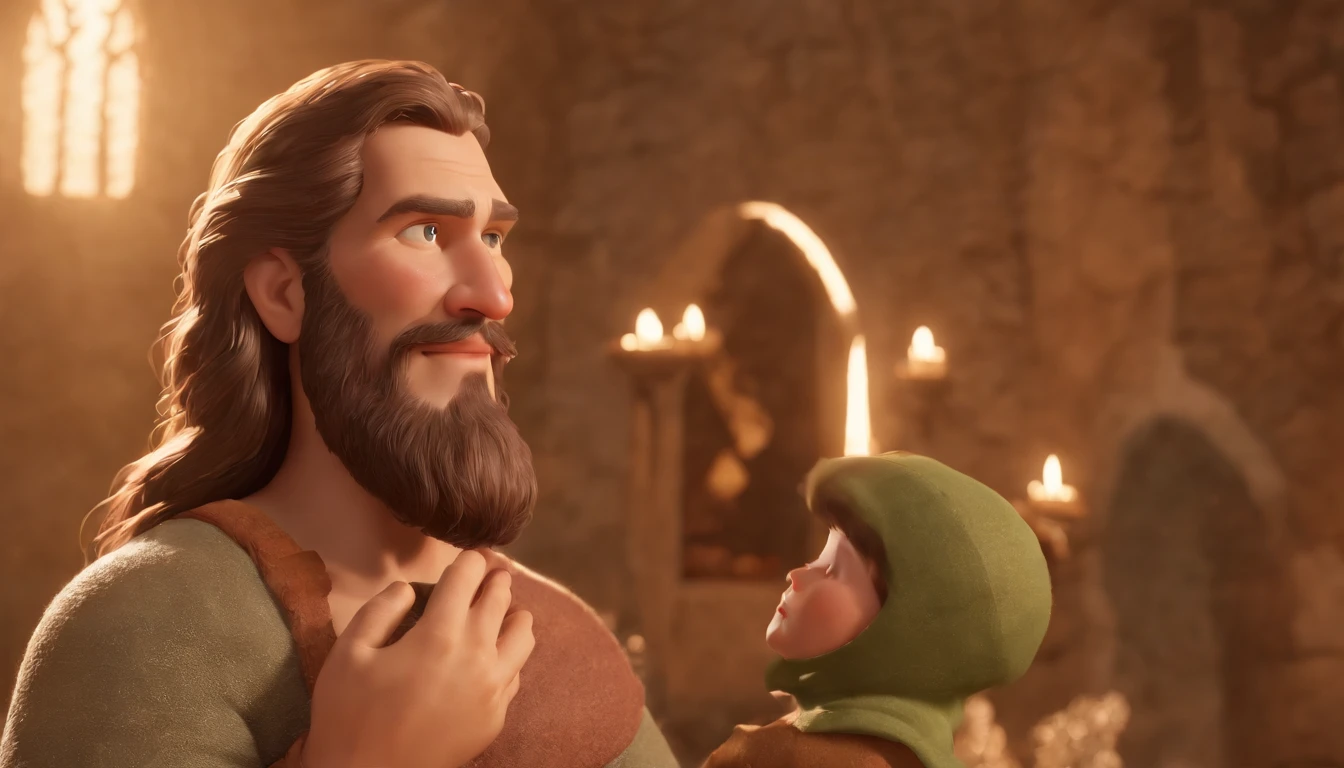 a pixa Disney cartoon of biblical times "Generate a realistic depiction the devil follaing down from heaven. com flores coloridas ao redor e luz suave iluminando seu rosto." high definition image, detalhamento alto e estilo fotorrealismo. Imagem com pelo menos 300 dpi, UHD 8k in heaven, a very beautiful place in heaven, animated film, 3 d animated movie, animated still, animated movie, inspired by Johannes Helgeson, jesus wasted at a party, animation film, animated film still, rendered in corona, epic illumination, 3 d animated, 3d animated, he is greeting you warmly Caractere estilizado, animation style rendering, 3D estilizado, Arnold Maya render, 3 d render stylized, toon render keyshot, Personagem 3D, Personagem 3D, 3d rendering stylized, 3 d character render, personagem de desenho animado, Personagem de close up, Pose de personagem, (Estilo Pixar) (master part:1.2) (Bokeh) (best quality) (pele detalhada) (textura detalhada) (8k) (argila) (Cinematic lighting) (foco nítido