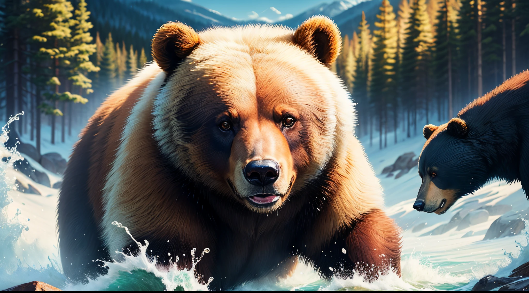 Bear blood